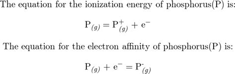 greatest electron affinity|electron affinity equation.